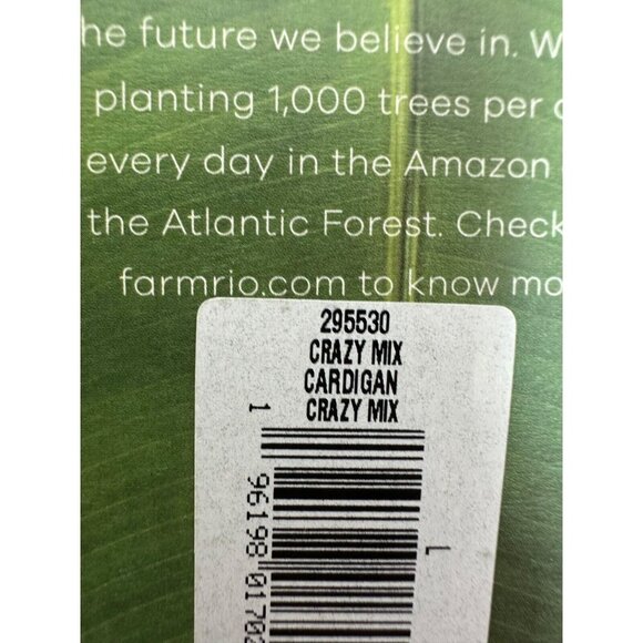 FARM RIO Crazy Mix Multicolor Patterned Cardigan - Picture 16 of 16